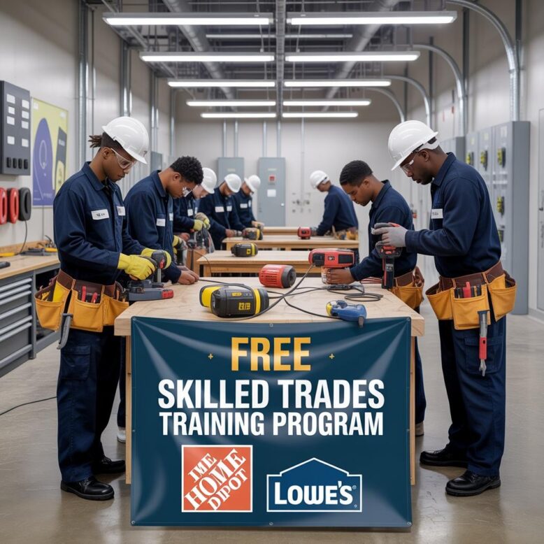 Free 'Skilled Trades Training' for Black Men and Career Seekers from Home Depot and Lowe&rsquo;s - via eurAI