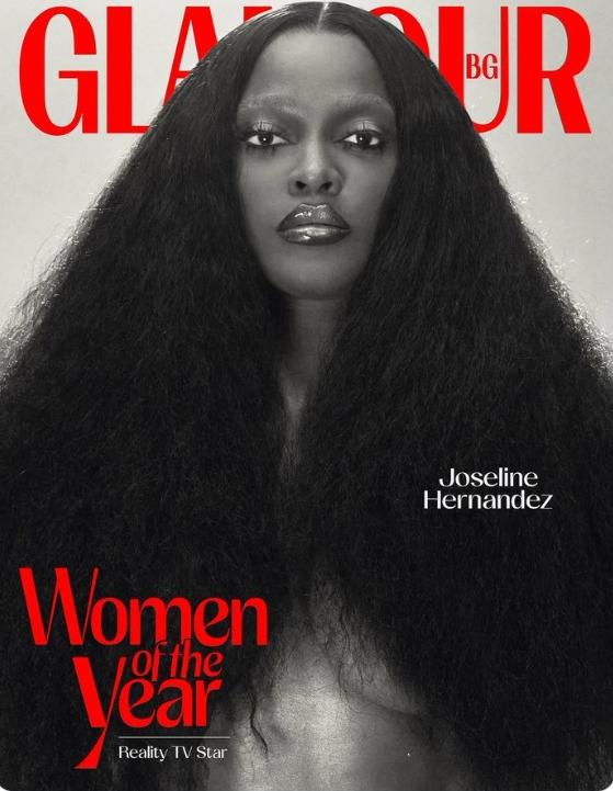 Joseline Hernandez covers Glamor (Bulgaria)