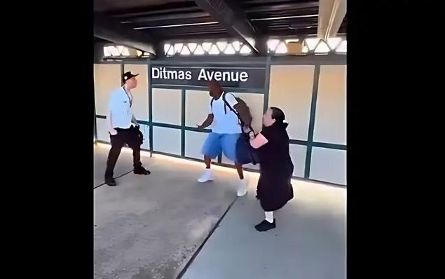 Viral video shows false accusation incident at Chicago train station