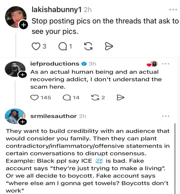 Message to Black Women - Stop posting on Threads That Ask to See Your Pics