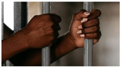 black female in jail