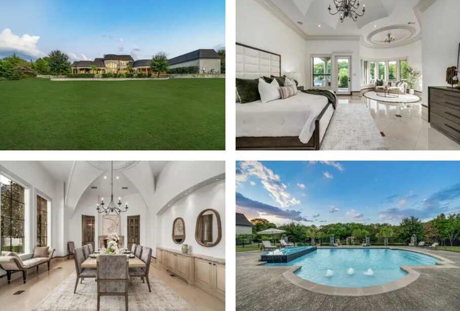 J. Prince Lists Lavish French Chateau-Style Estate Near Dallas