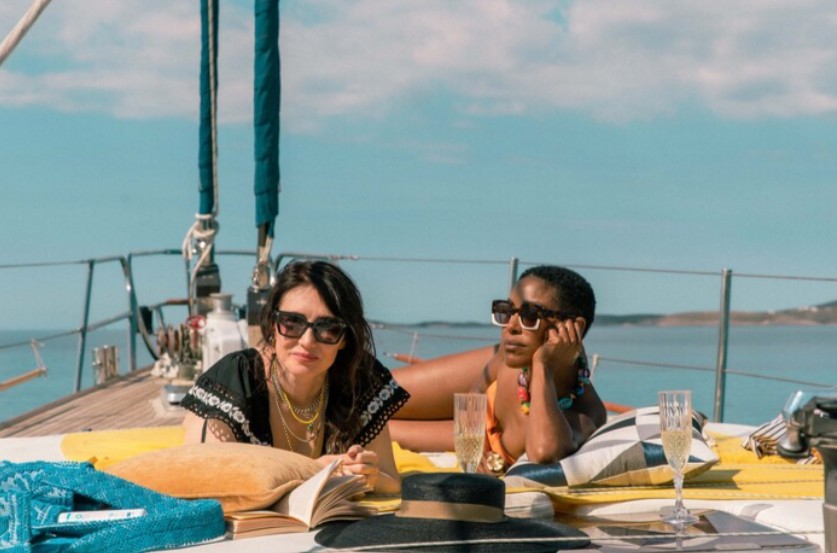 Carice van Houten and Christine Adams