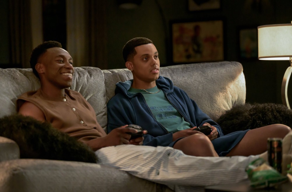 Jabari Banks and Olly Sholotan
