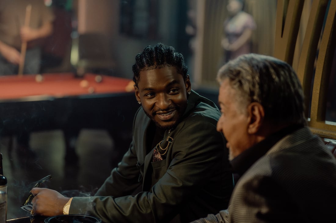 Jay Will shares a scene with Sylvester Stallone in Tulsa King Season 3