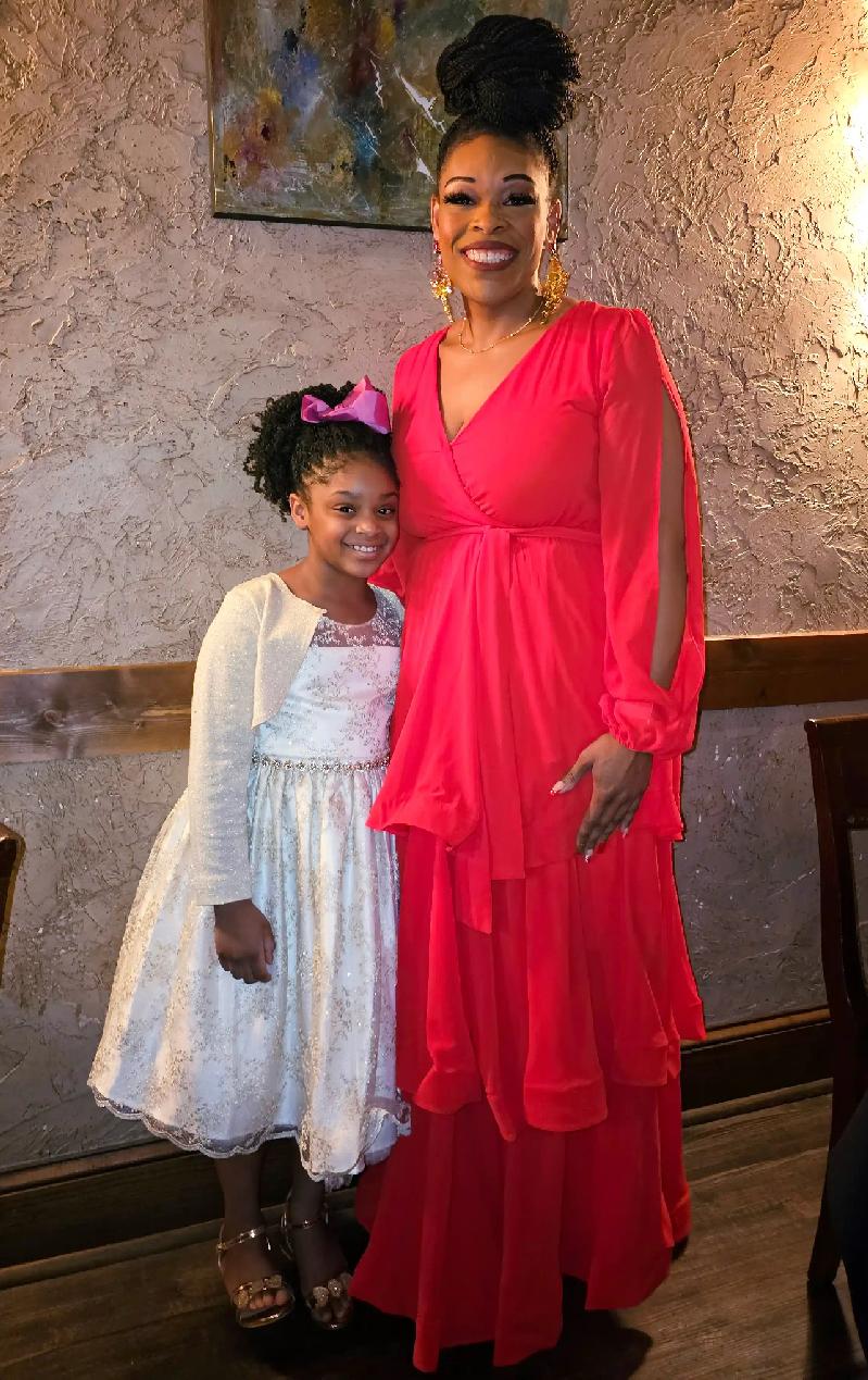 Bridgette Moore and daughter Amiyah - courtesy Bridgette Moore
