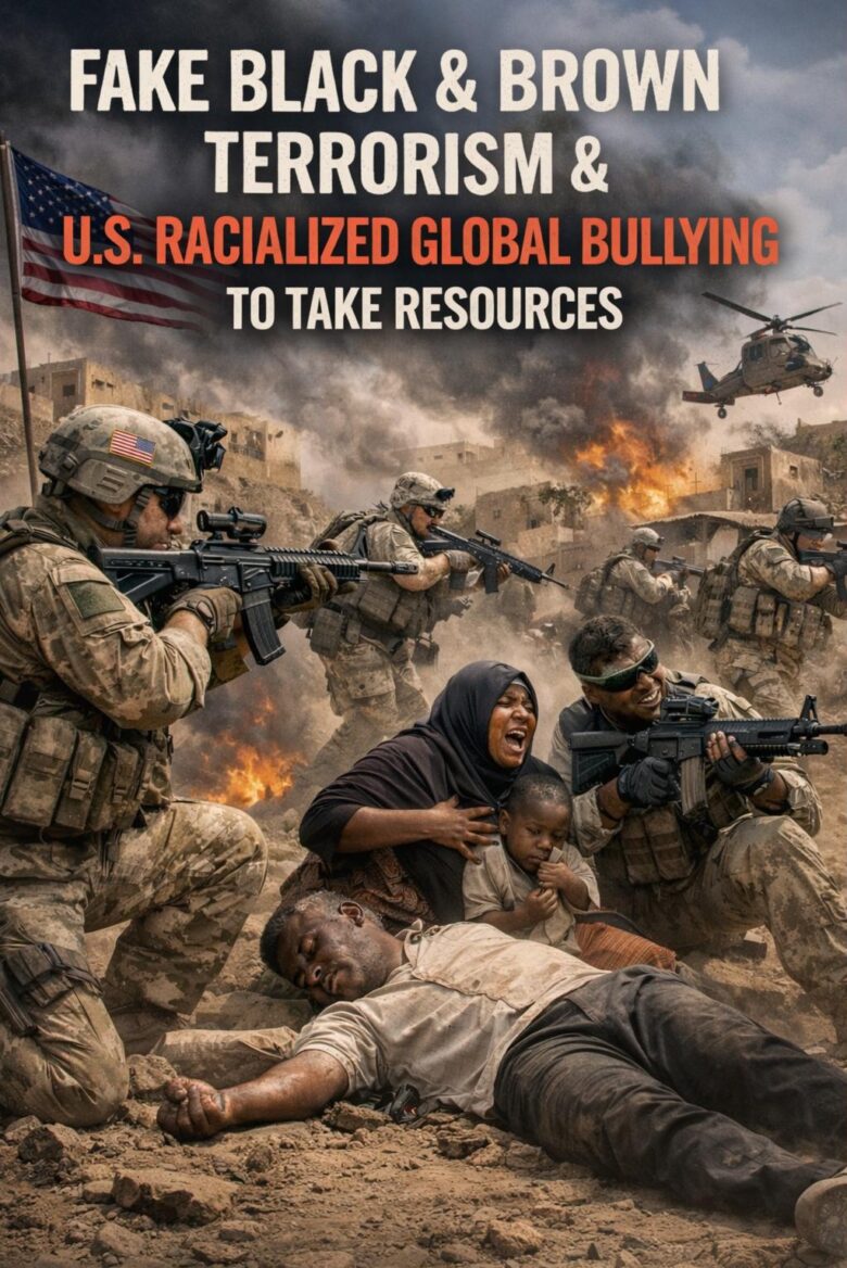 Fake Black & Brown Terrorism - via Edmond W. Davis