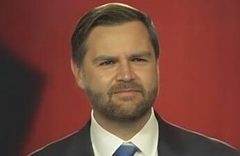 JD Vance at Turning Point - screenshot