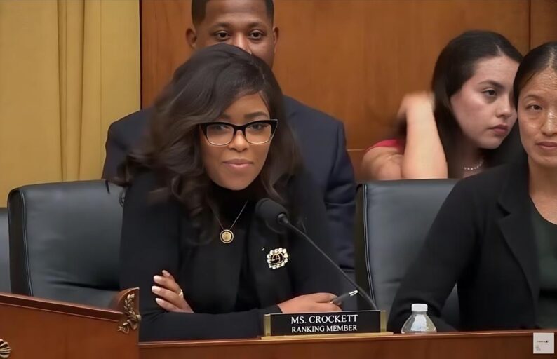 Jasmine Crockett in Hearing - screenshot
