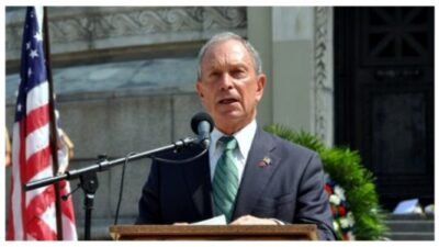 former NYC mayor Michael Bloomberg