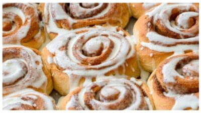 Cinnamon Rolls with Cream Cheese Icing