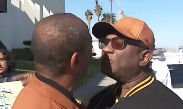 Najee Ali and LJ Guillory face-off / via screenshot