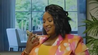 Nzinga Imani in a scene from 'Friend Zone'