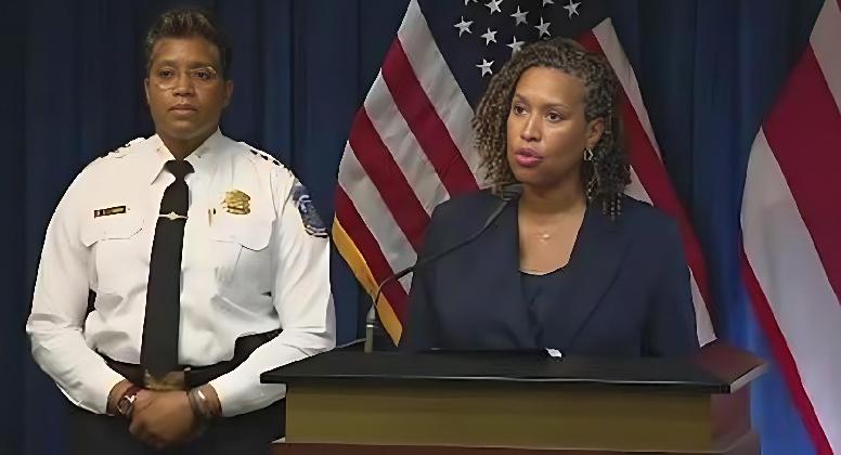 Pamela Smith and Muriel Bowser - screenshot