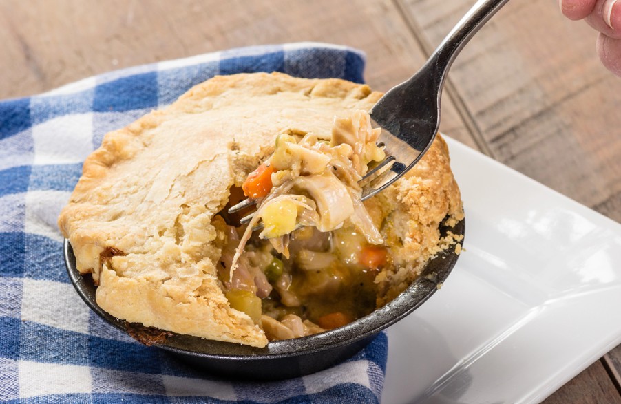 baked turkey pot pie 