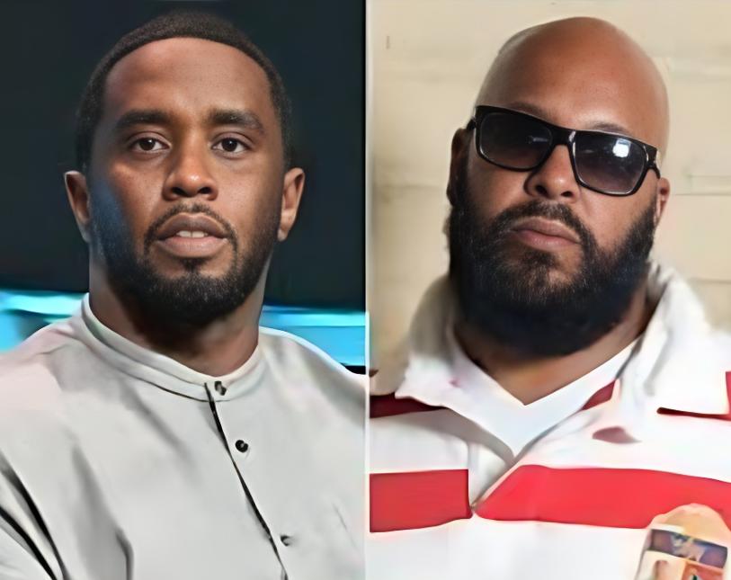 Sean Diddy Combs and Suge Knight - Getty