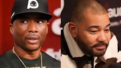 The Breakfast Club cast (Charlamagne Tha God DJ Envy)