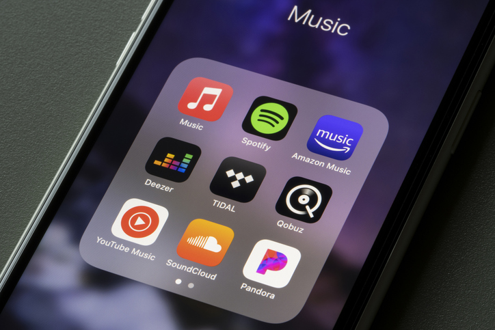 music streaming apps