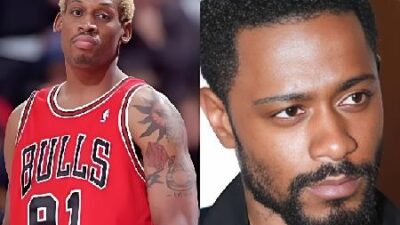 Dennis Rodman and Lakeith Stanfield - YouTube screenshot