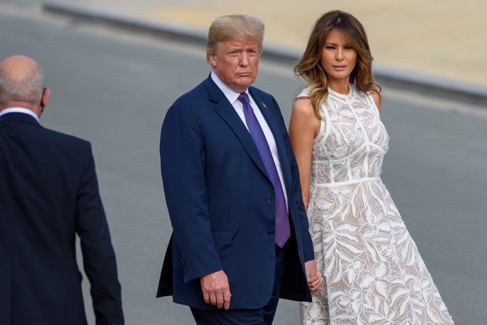Donald Trump and Melania Trump