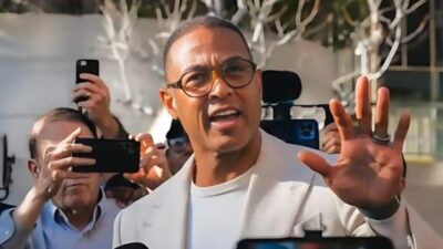 Don Lemon speaks to media after arrest - screenshot