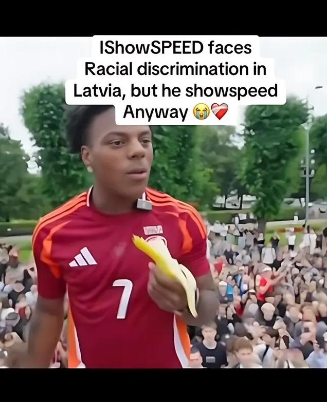 IShowSpeed in Latvia - screenshot