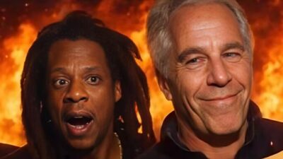 Jay-Z and Jeffrey Epstein - screenshot