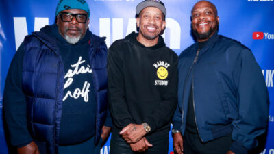 (L-R) Cedric The Entertainer, Malik S., and Ali Saddiq seen at Malik. S &ldquo;Laughing Voodoo&rdquo; Exclusive Screening on Tuesday, January 6, 2026 at Radford Studio Center in Studio City, California. (Photo by Arnold Turner/Eclipse Content 4 Malik S) *** Local Caption *** Malik. S &ldquo;Laughing Voodoo&rdquo; Exclusive Screening