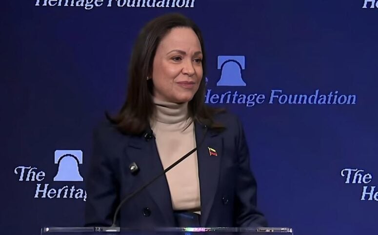 María Corina Machado - via screenshot