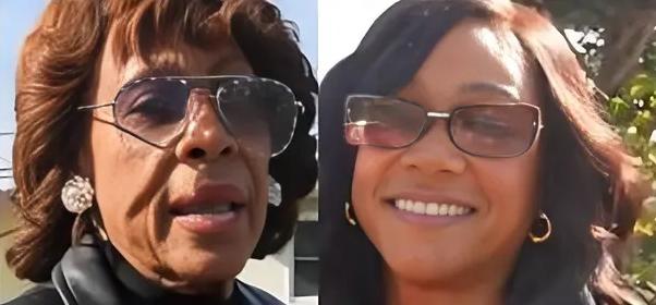 Maxine Waters and Tiffany Haddish in Gardena CA's MLK Jr Day Parade - screenshot