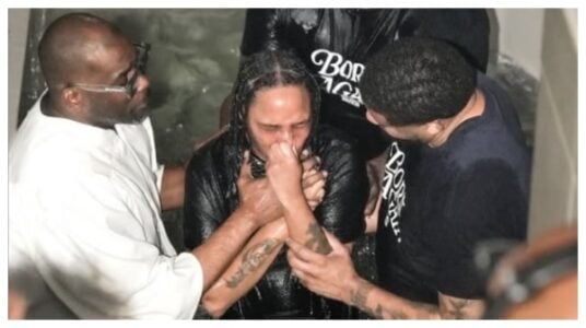Star of ‘The Wire’ Gets Baptized in Georgia