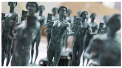 making of the Actor Statuette (credit: SAG-AFTRA)