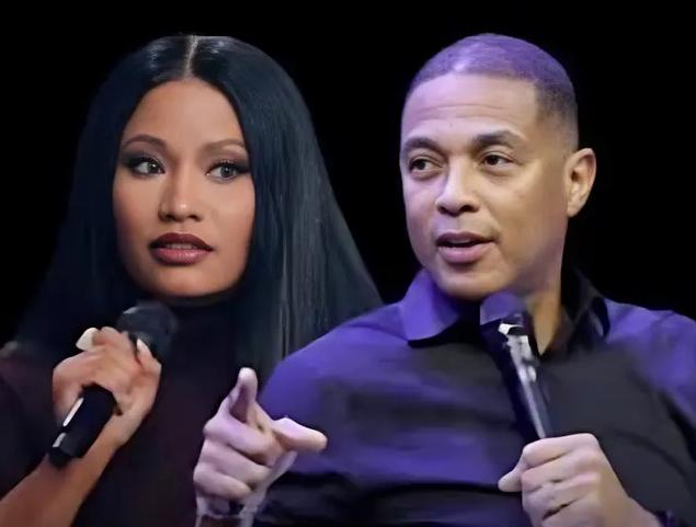 Nicki Minaj and Don Lemon