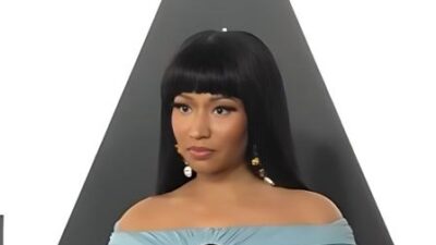 Nicki Minaj at 'Melania' movie premiere - screenshot