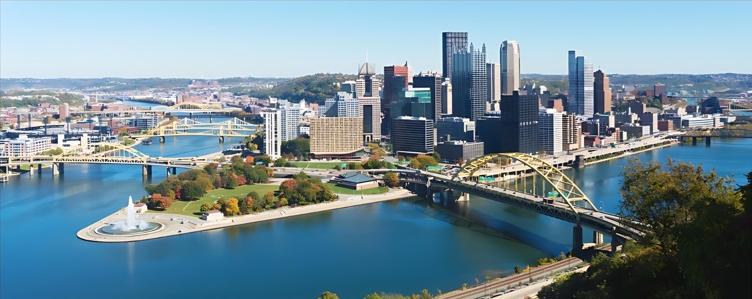 Pittsburgh skyline - via Depositphotos