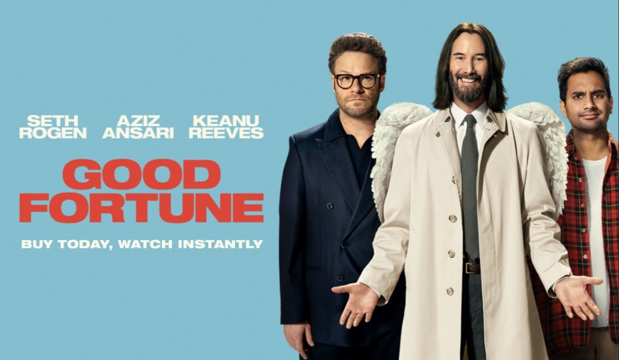 Keanu Reeves, Seth Rogen, and Aziz Ansari