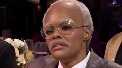 Teyana Taylor on SNL as grandpa - screenshot