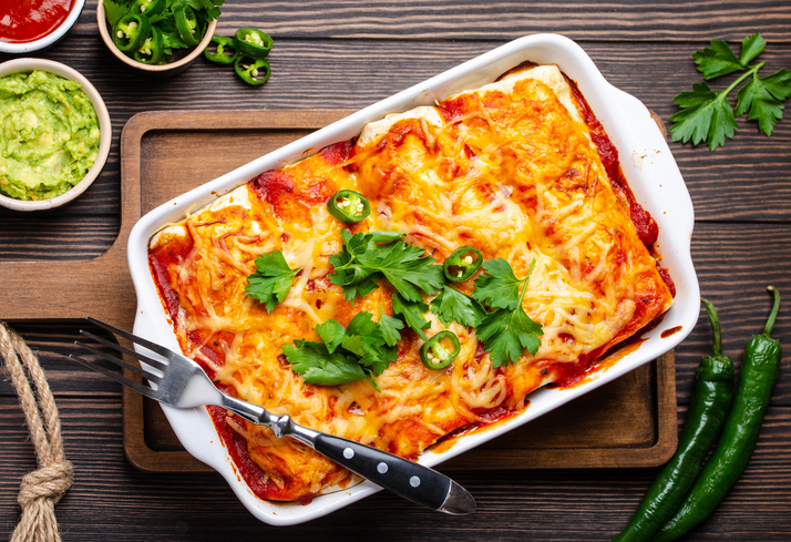 Mexican enchiladas
