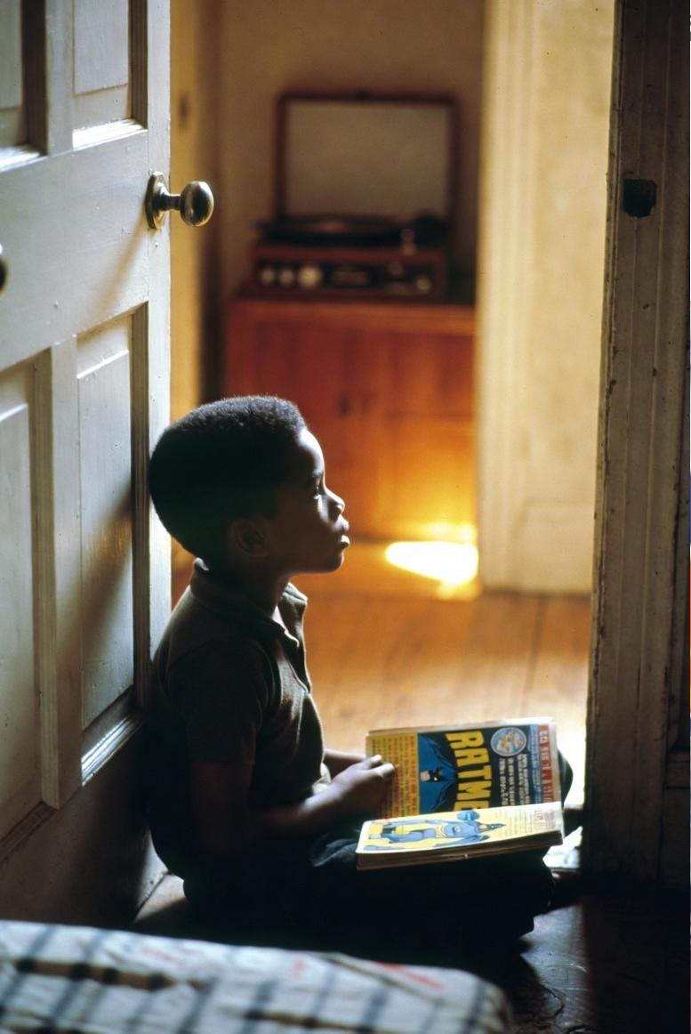 A Batman comic couldn't compete with the bass coming through the door - via eurAI