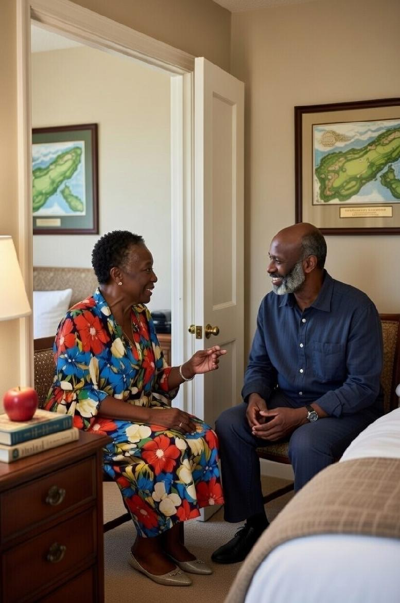 Ava and Oliver - Separate rooms, one unwavering connection Their union defies convention - via eurAI