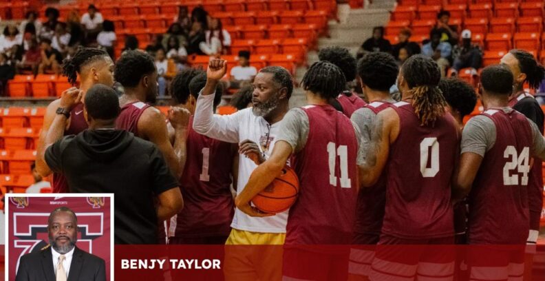 Benjy Taylor and the Tuskegee men's basketball team - screenshot