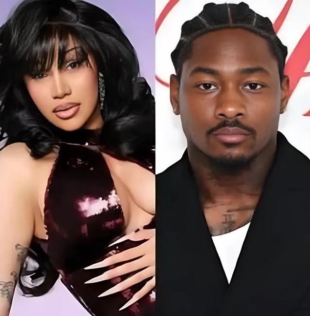 Cardi B and Stefon Diggs - via X