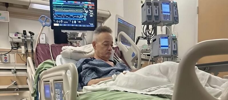 Christopher 'Kid' Reid (in hospital) - screenshot