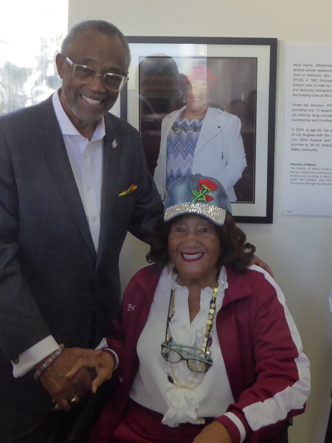 Councilmember Curren D. Price, Jr., and Sweet Alice: Photo Credit, Ricky Richardson
