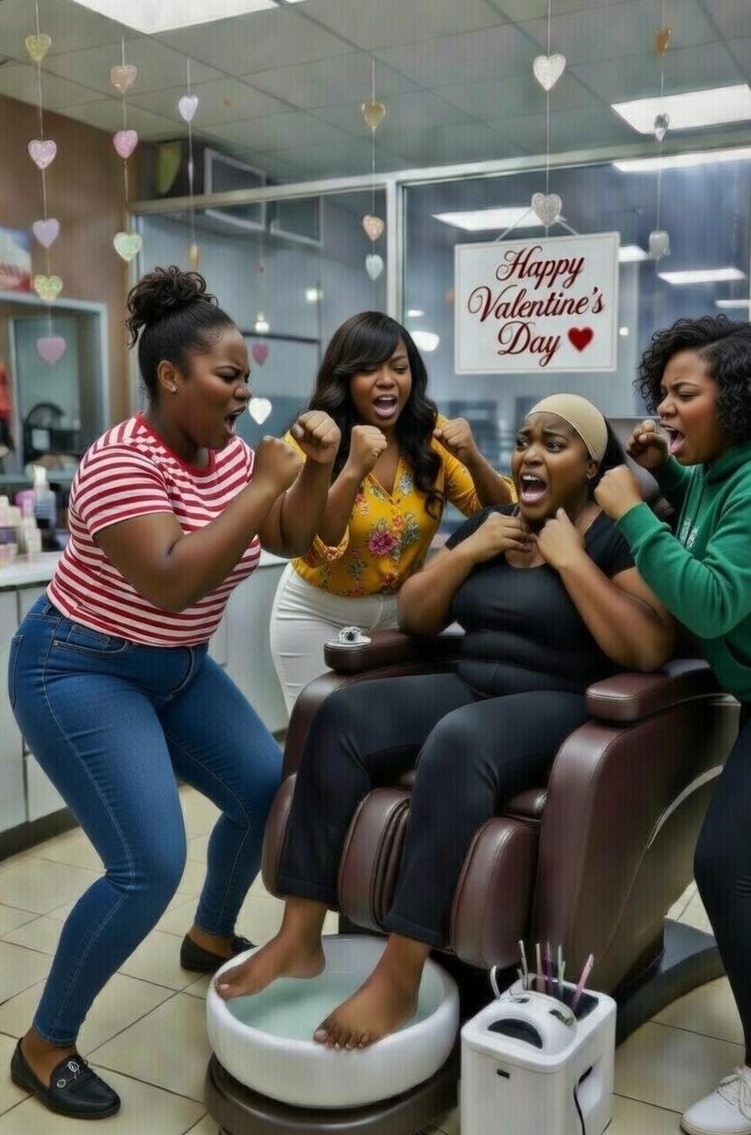 Magic Brows Brawl Shocks Valentine’s Day Crowd