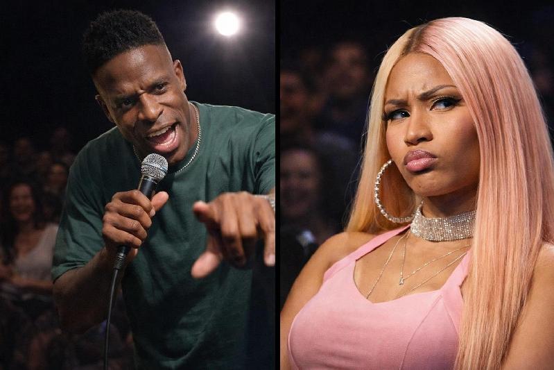 Godfrey and Nicki Minaj - via eurAI