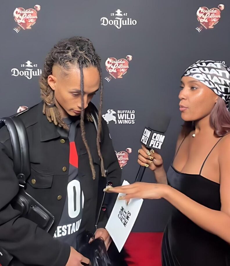 Jaden Smith and Complex interviewer - screenshot