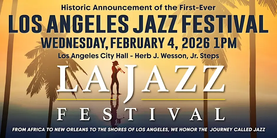 LA Jazz Festival Signage: Photo Credit, Ricky Richardson