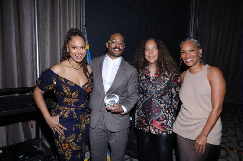 (L-R: Ava DuVernay, Ryan Coogler, Gina Prince-Bythewood and Mara Brock Akil. Photo credit: Arnold Turner/Eclipse Content for AAFCA)