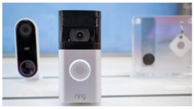 Ring camera display